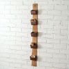 Hanging Utility Belt Organizer with 5 Metal Pockets