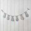 Corrugated Bunny Garland