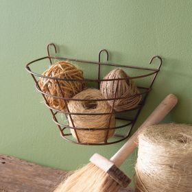 Rustic Wire Hanging Basket - Min of 2