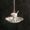 Cast Iron Hanging Bird Feeder - Box of 2